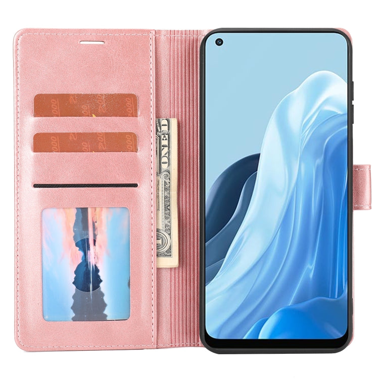 For OPPO Reno7 SE Classic Wallet Flip Leather Phone Case