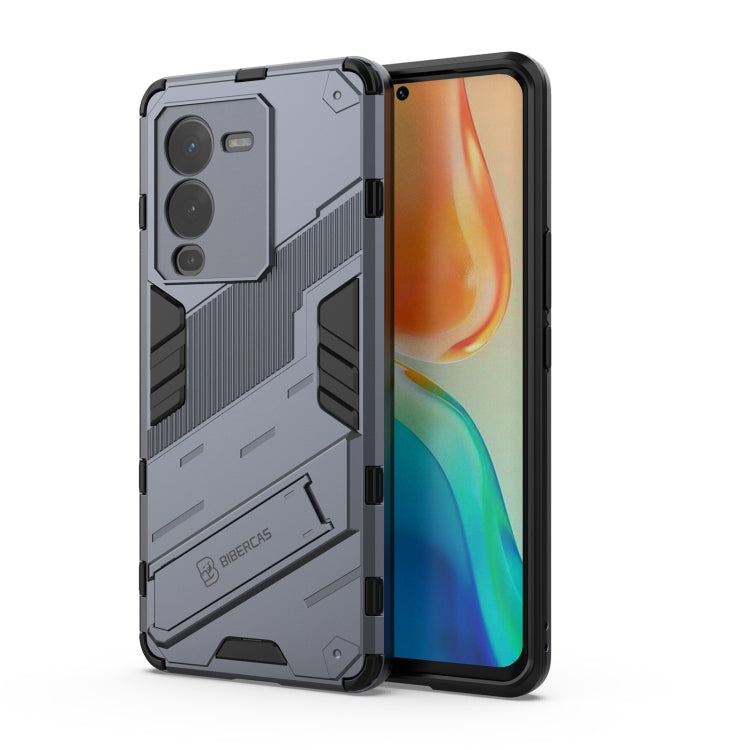 For vivo S15 Pro Punk Armor PC + TPU Phone Case with Holder