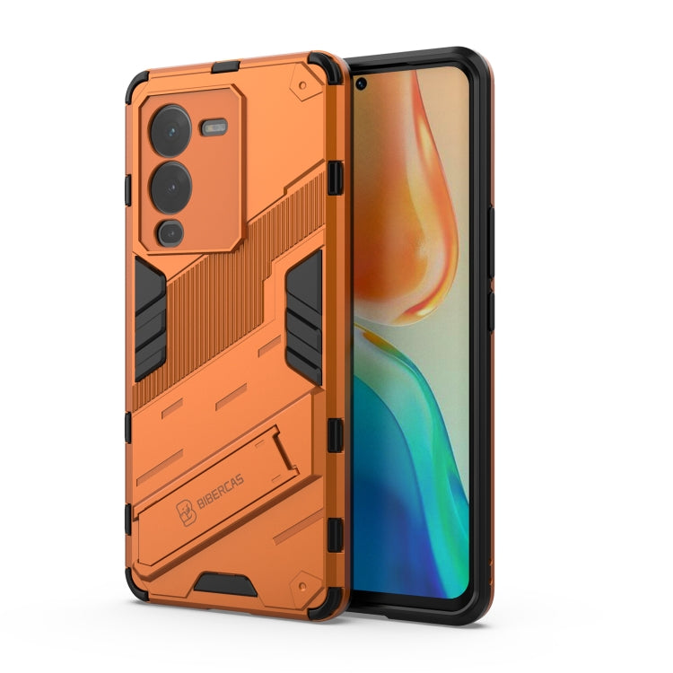 For vivo S15 Pro Punk Armor PC + TPU Phone Case with Holder