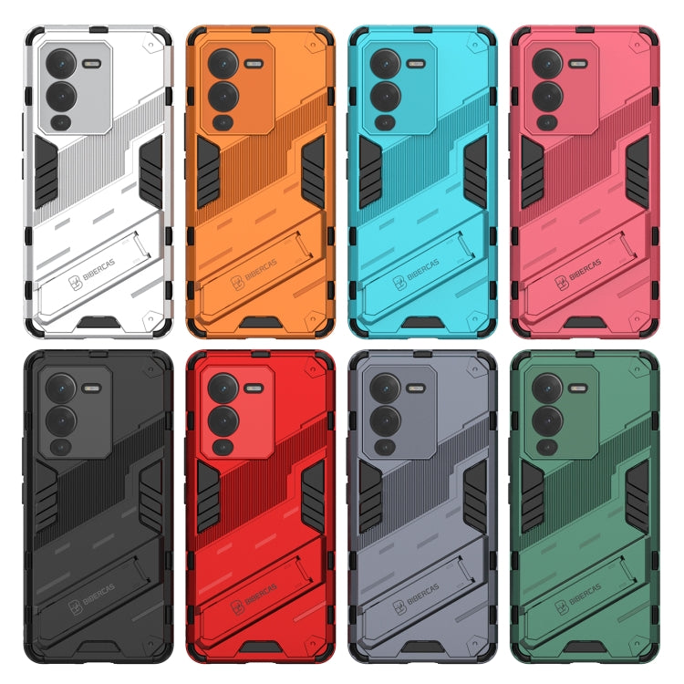 For vivo S15 Pro Punk Armor PC + TPU Phone Case with Holder