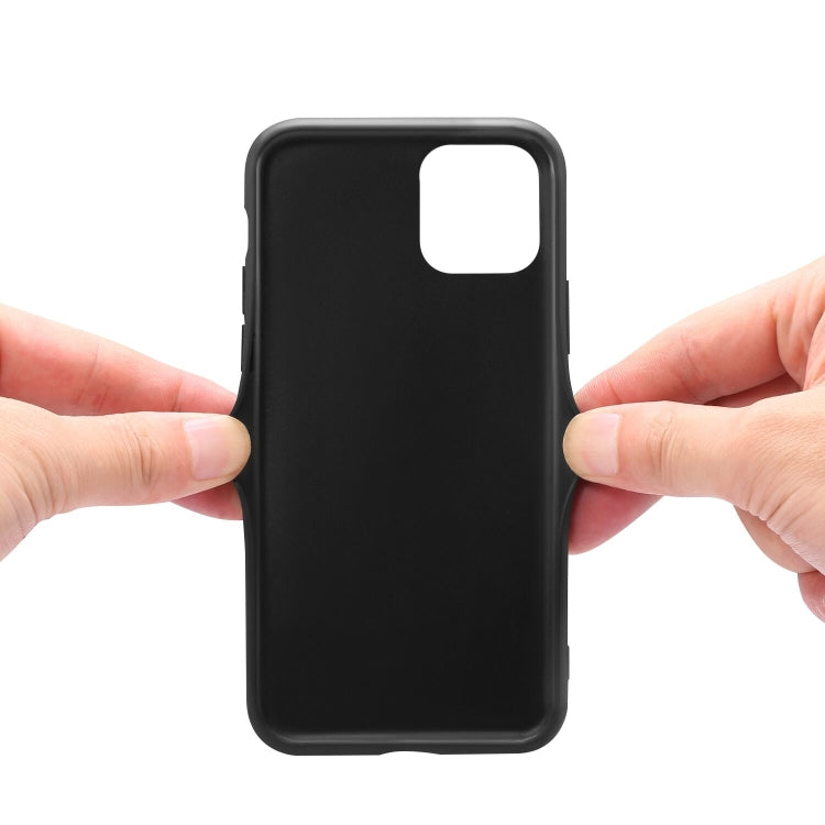 For iPhone 11 Pro Card Slots Full Coverage PU+TPU Phone Case