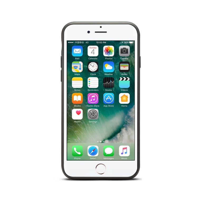 For iPhone SE 2022 / SE 2020 / 8 / 7 Card Slots Full Coverage PU+TPU Phone Case