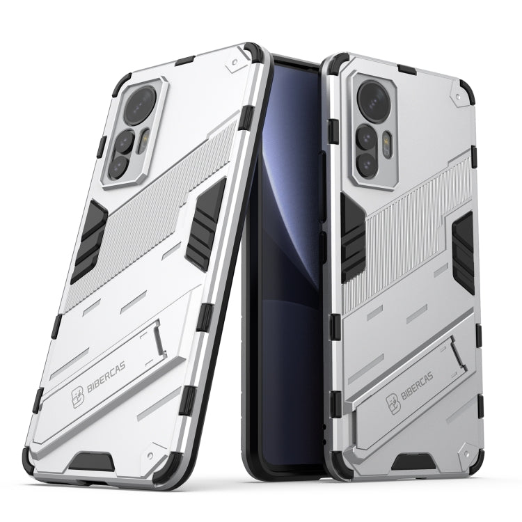 For Xiaomi 12 Lite Punk Armor PC + TPU Phone Case with Holder