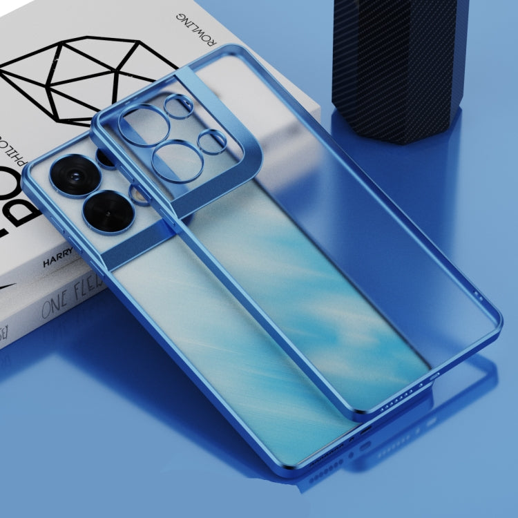 For OPPO Reno8 Pro+ Electroplated Frosted Phone Case