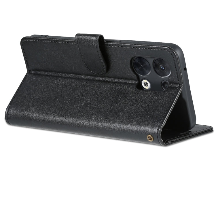 For OPPO Reno8/Reno8 Pro AZNS Sheepskin Texture Flip Leather Phone Case