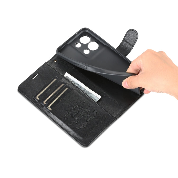 For OPPO Reno8/Reno8 Pro AZNS Sheepskin Texture Flip Leather Phone Case