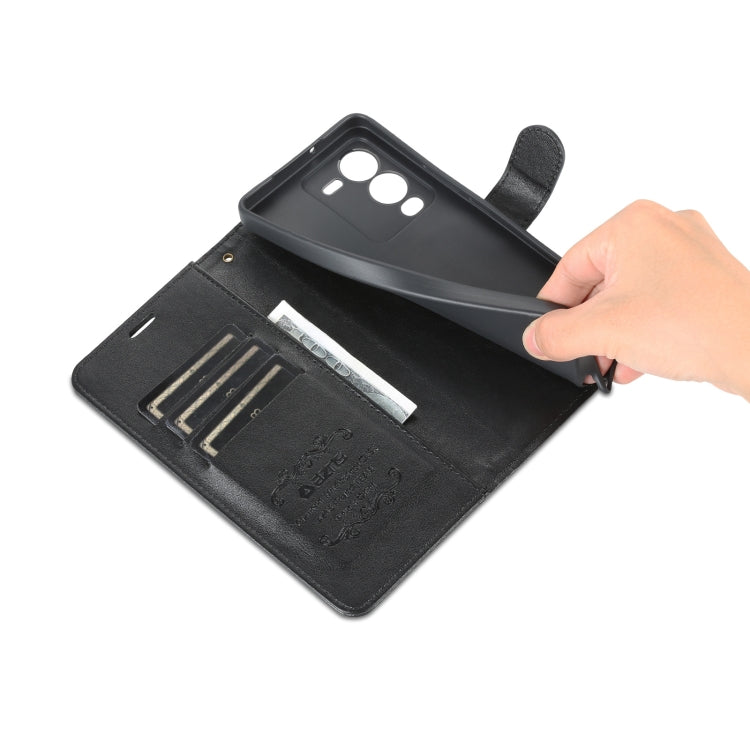 For vivo S15 AZNS Sheepskin Texture Flip Leather Phone Case