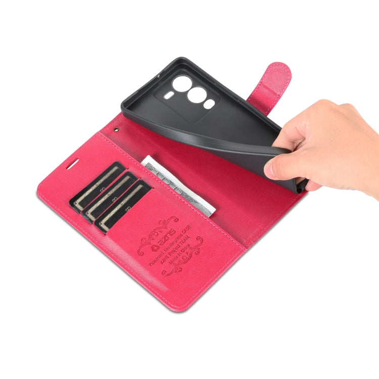 For vivo S15 AZNS Sheepskin Texture Flip Leather Phone Case