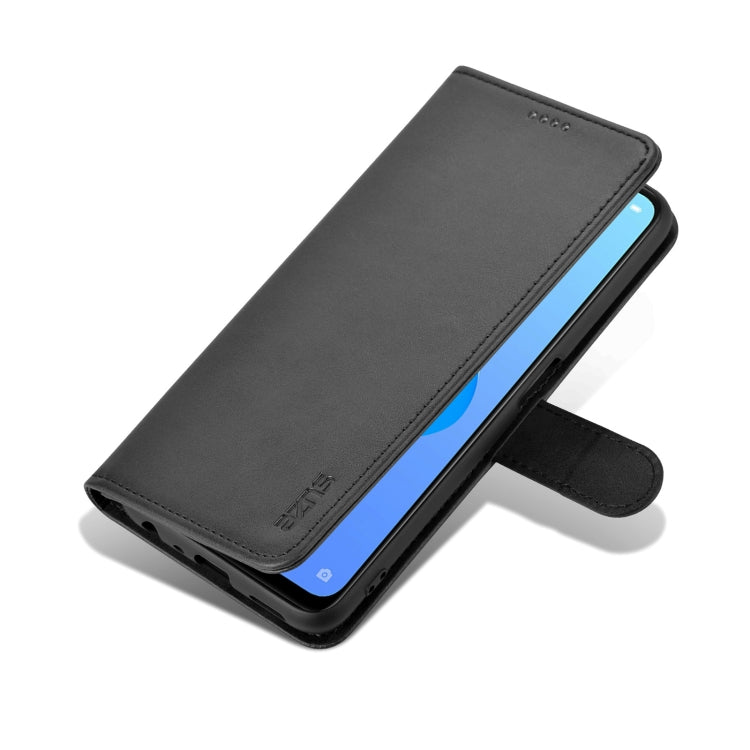 For OPPO A57 5G/Realme Q5i/Realme V23 AZNS Skin Feel Calf Texture Flip Leather Phone Case