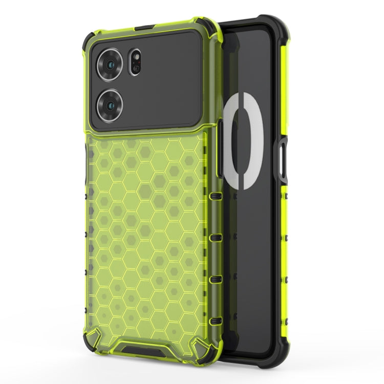 For OPPO K10 5G China Shockproof Honeycomb PC + TPU Phone Case