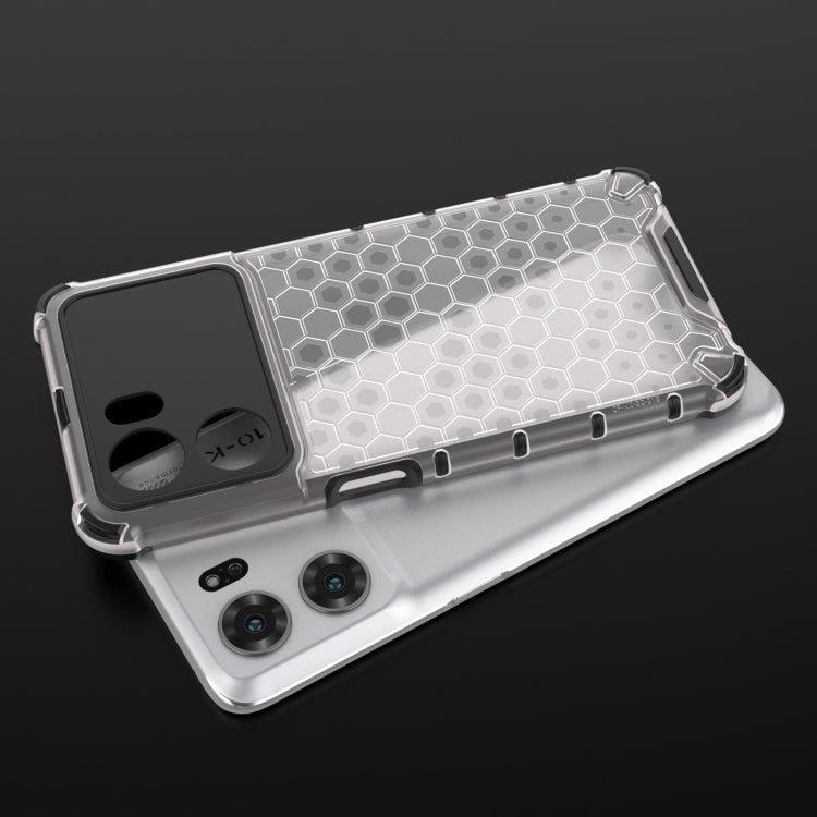 For OPPO K10 5G China Shockproof Honeycomb PC + TPU Phone Case