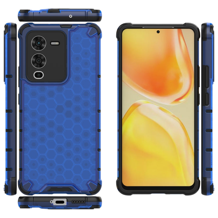 For vivo S15 5G China Shockproof Honeycomb PC + TPU Phone Case