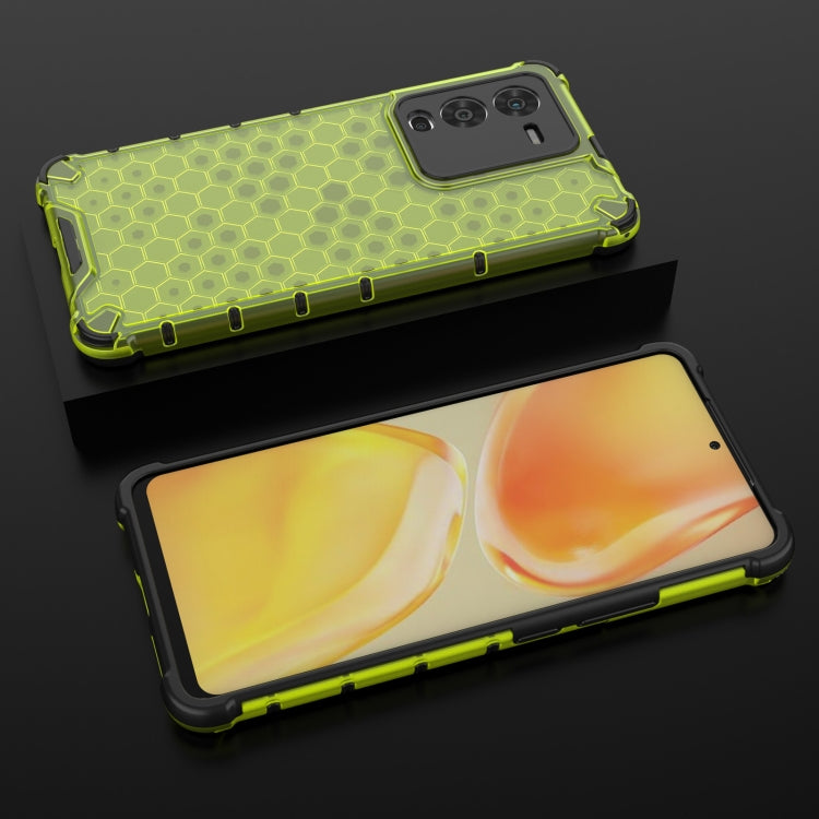 For vivo S15 5G China Shockproof Honeycomb PC + TPU Phone Case
