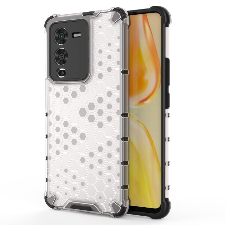 For vivo S15 5G China Shockproof Honeycomb PC + TPU Phone Case