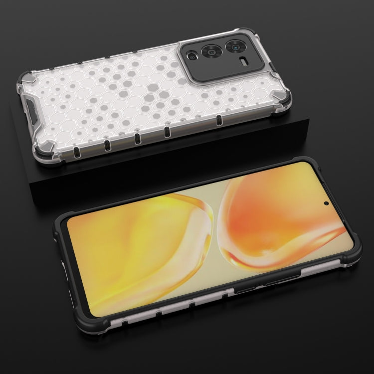 For vivo S15 5G China Shockproof Honeycomb PC + TPU Phone Case