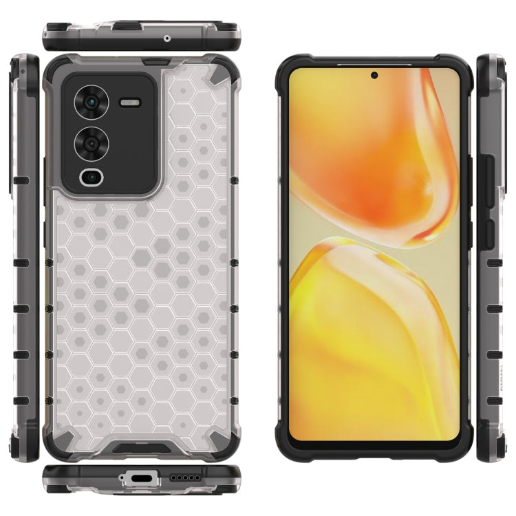 For vivo S15 5G China Shockproof Honeycomb PC + TPU Phone Case