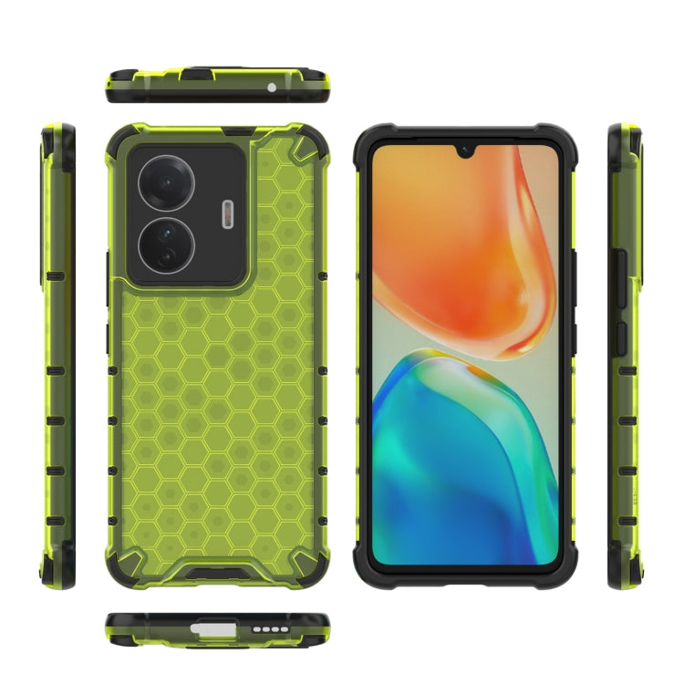 For vivo S15e Shockproof Honeycomb PC + TPU Phone Case