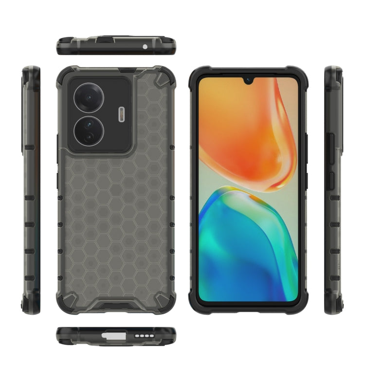 For vivo S15e Shockproof Honeycomb PC + TPU Phone Case