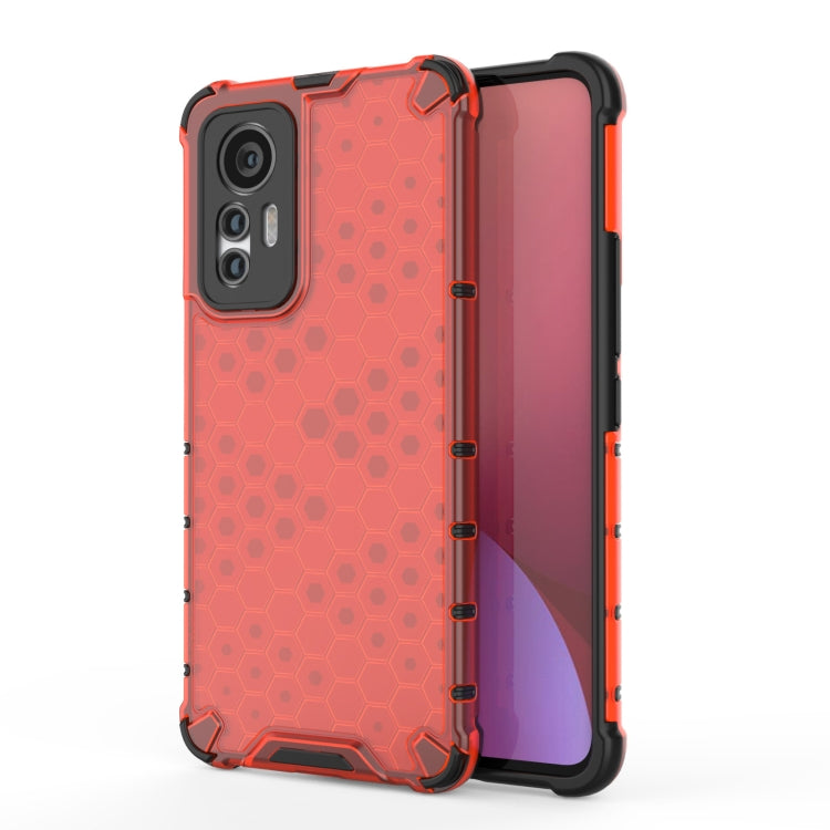 For Xiaomi 12 Lite 5G Eurasian Ver Shockproof Honeycomb PC + TPU Phone Case