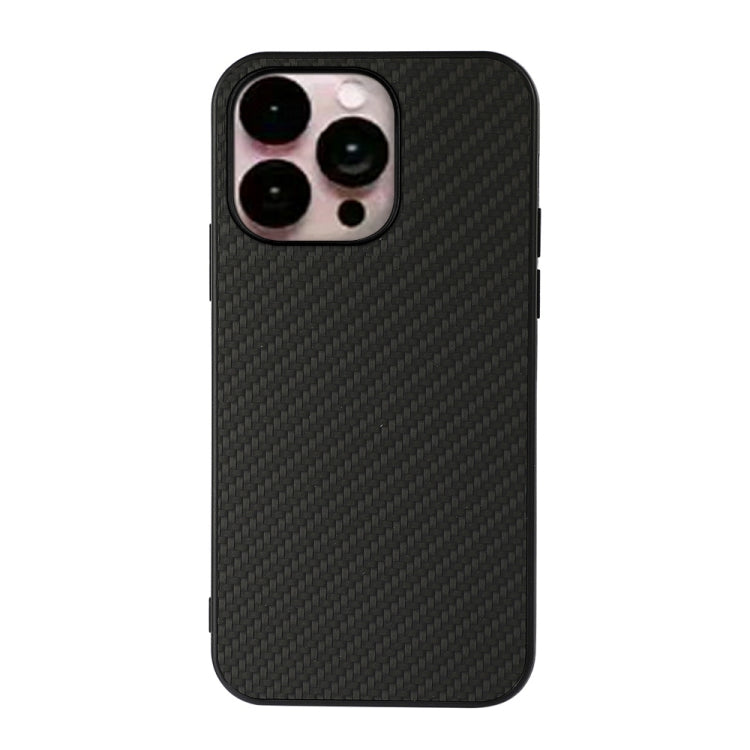 For iPhone 14 Pro Max Carbon Fiber Texture Phone Case