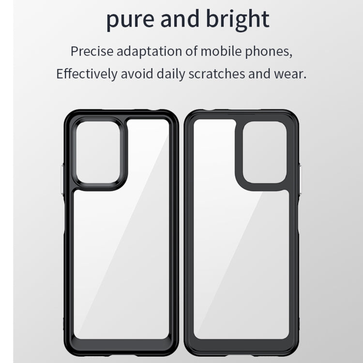 For Xiaomi Redmi Note 11T Pro 5G Colorful Series Acrylic + TPU Phone Case