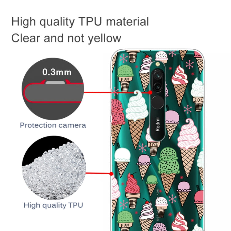 For Xiaomi Redmi 8 Painted TPU Protective Case