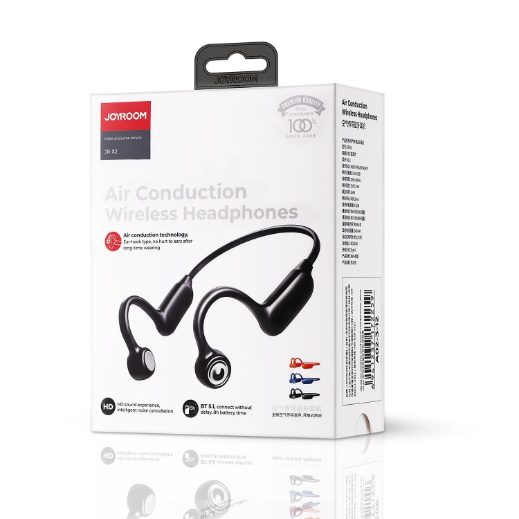 JOYROOM JR-X2 Wireless Bluetooth Air Conduction Earphone(Black)