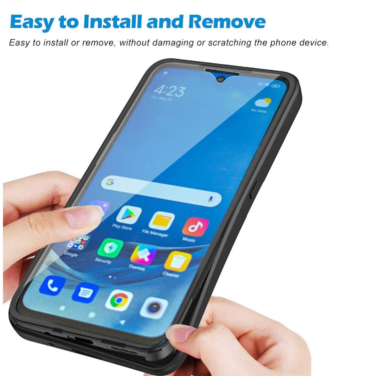 For Oppo A9 2020 Imitation Liquid Silicone 360 Full Body Phone Case