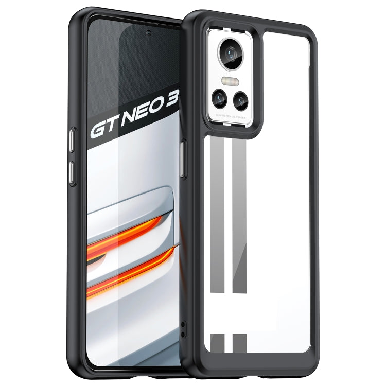 For Realme GT Neo3 Colorful Series Acrylic + TPU Phone Case