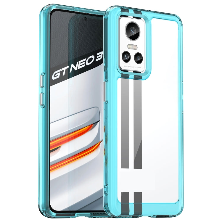 For Realme GT Neo3 Colorful Series Acrylic + TPU Phone Case