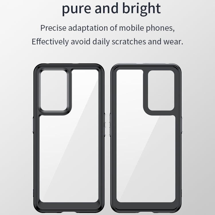 For Realme GT Neo3 Colorful Series Acrylic + TPU Phone Case