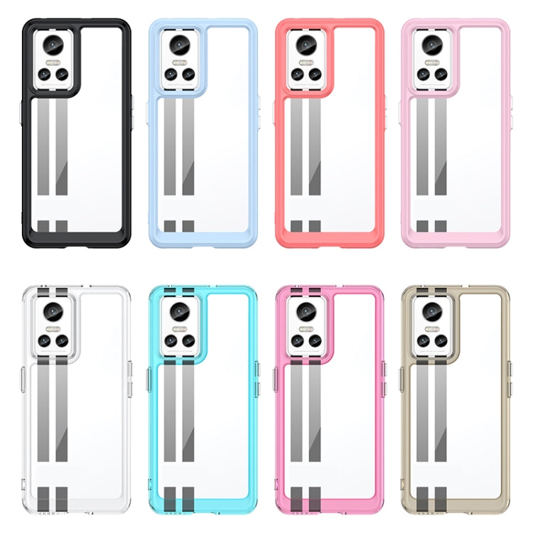 For Realme GT Neo3 Colorful Series Acrylic + TPU Phone Case