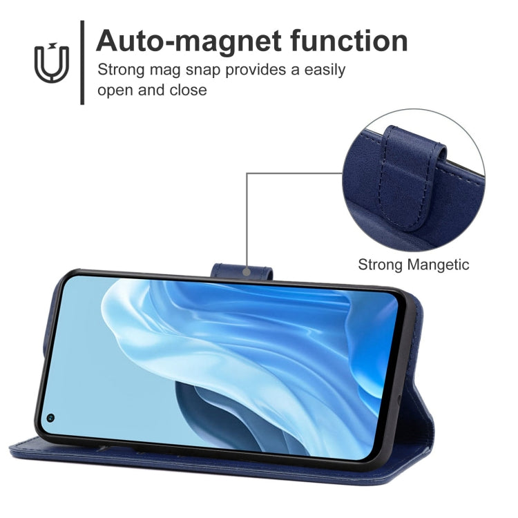 For OPPO Reno8 Lite Leather Phone Case