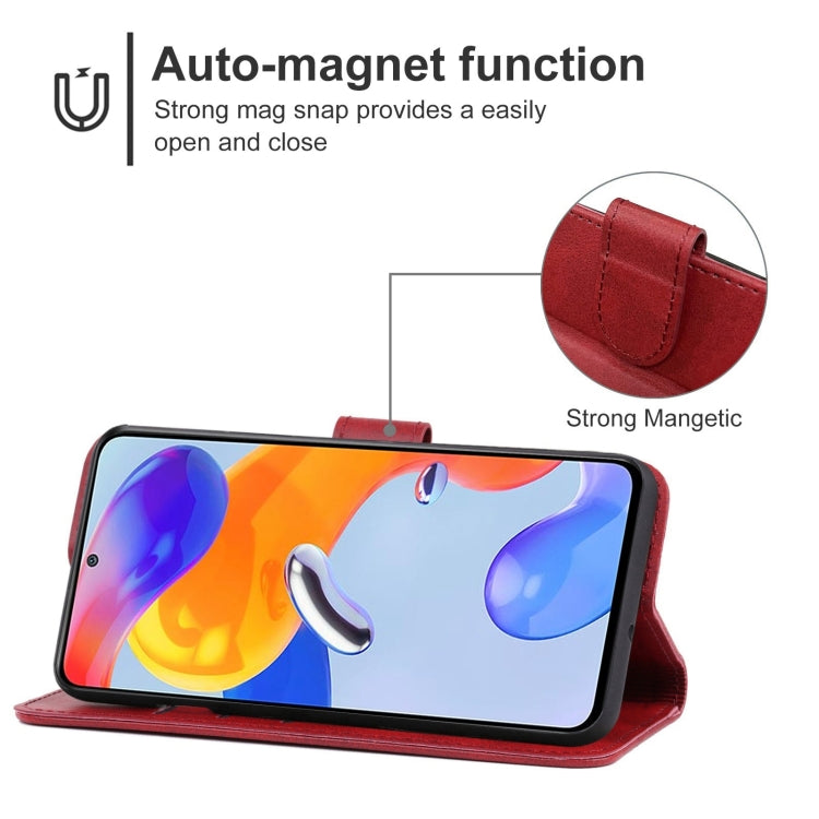 For Xiaomi Redmi Note 11 Pro 5G Leather Phone Case