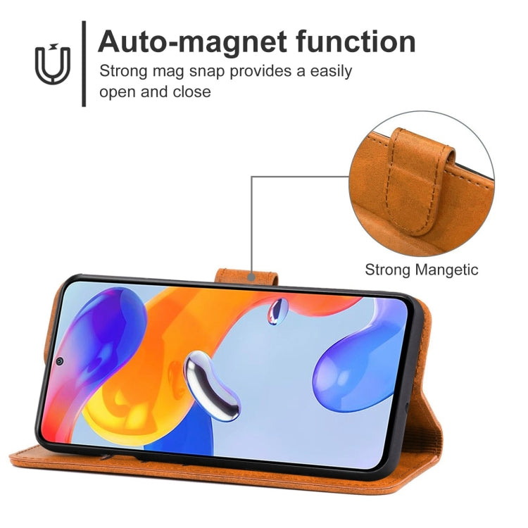 For Xiaomi Redmi Note 11 Pro 5G Leather Phone Case