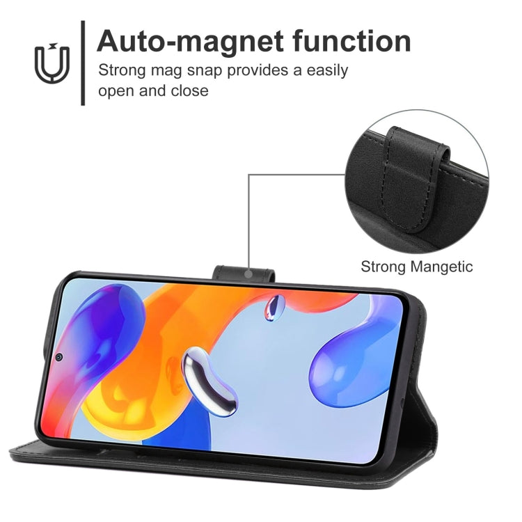 For Xiaomi Redmi Note 11 Pro 5G Leather Phone Case