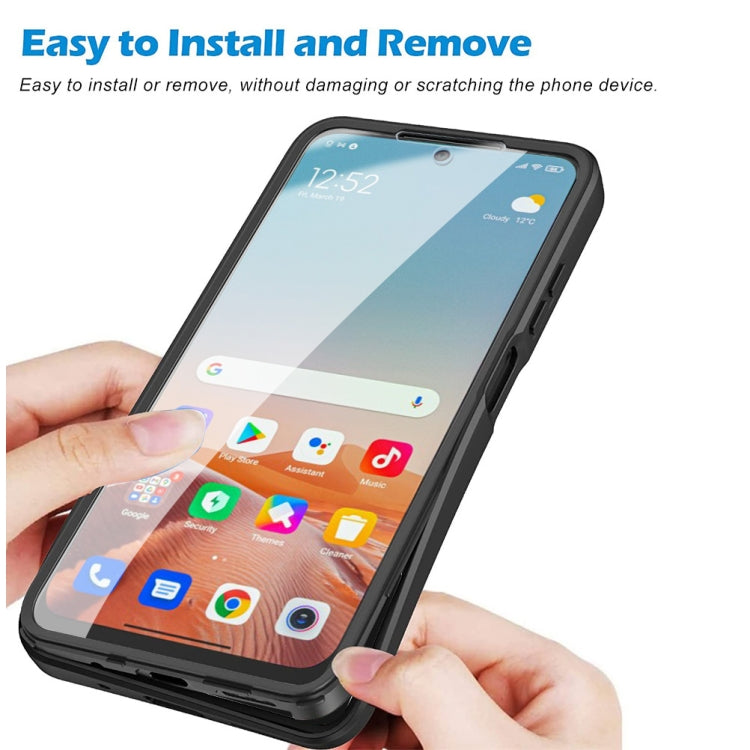 For Xiaomi Redmi Note 11 Pro Global Imitation Liquid Silicone 360 Full Body Phone Case