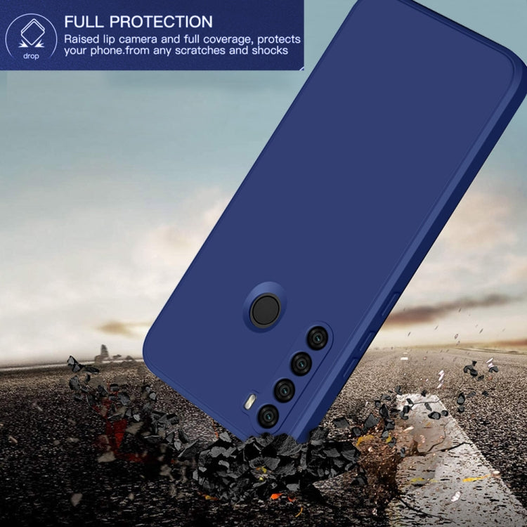 For Xiaomi Redmi Note 8 Imitation Liquid Silicone 360 Full Body Phone Case