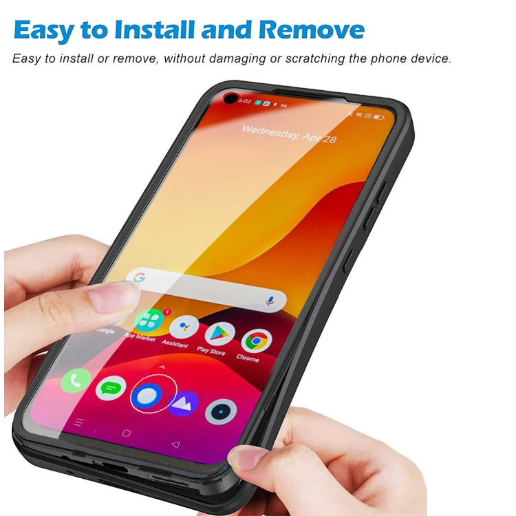 For OPPO Realme 8/8 Pro Imitation Liquid Silicone 360 Full Body Phone Case