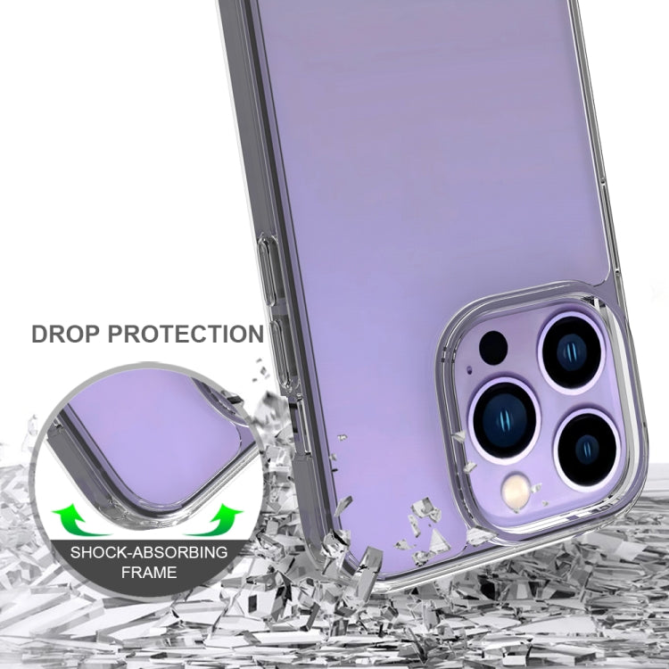 For iPhone 14 Pro Max Shockproof Scratchproof TPU + Acrylic Phone Case