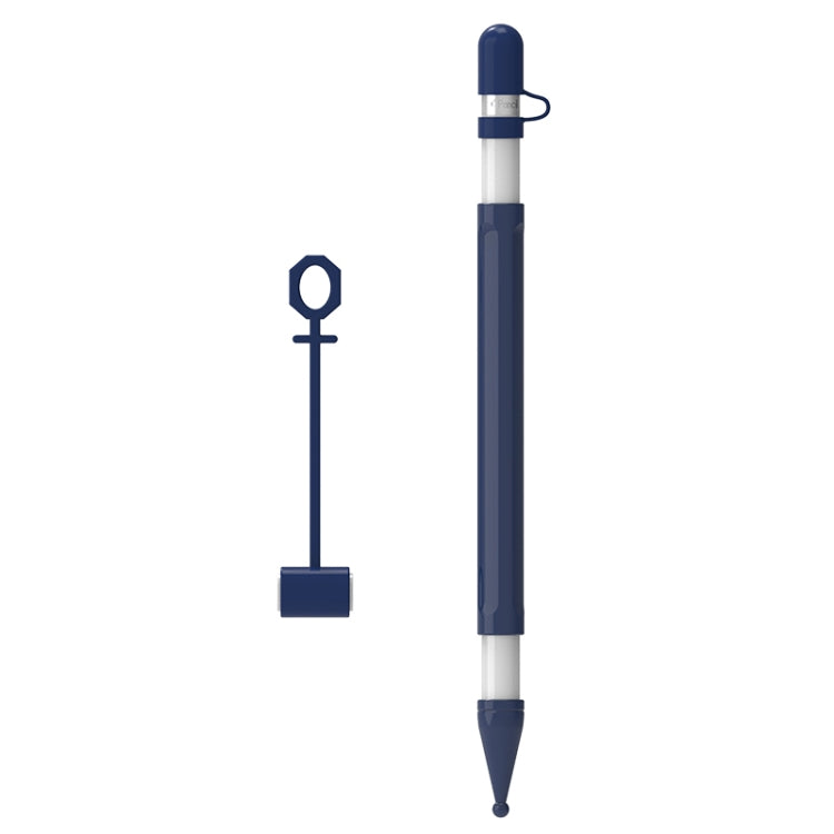 4 in 1 Stylus Silicone Protective Cover Short Set For Apple Pencil 1