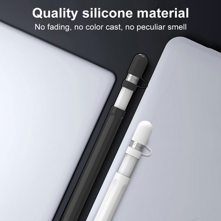 4 in 1 Stylus Silicone Protective Cover Short Set For Apple Pencil 1