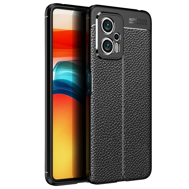 For Xiaomi Redmi Note 11T Pro Litchi Texture TPU Phone Case