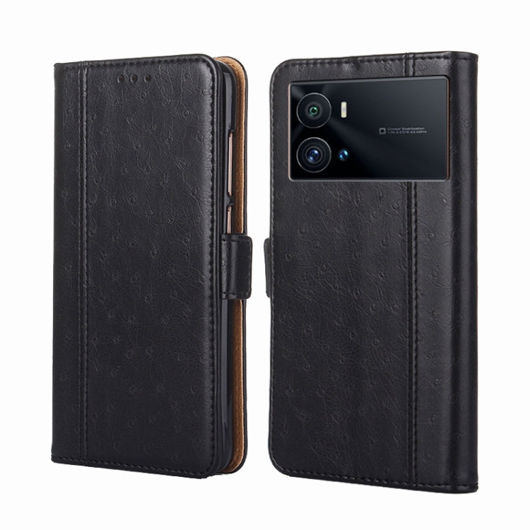 For vivo iQOO 9 Pro Ostrich Texture Horizontal Flip Leather Case