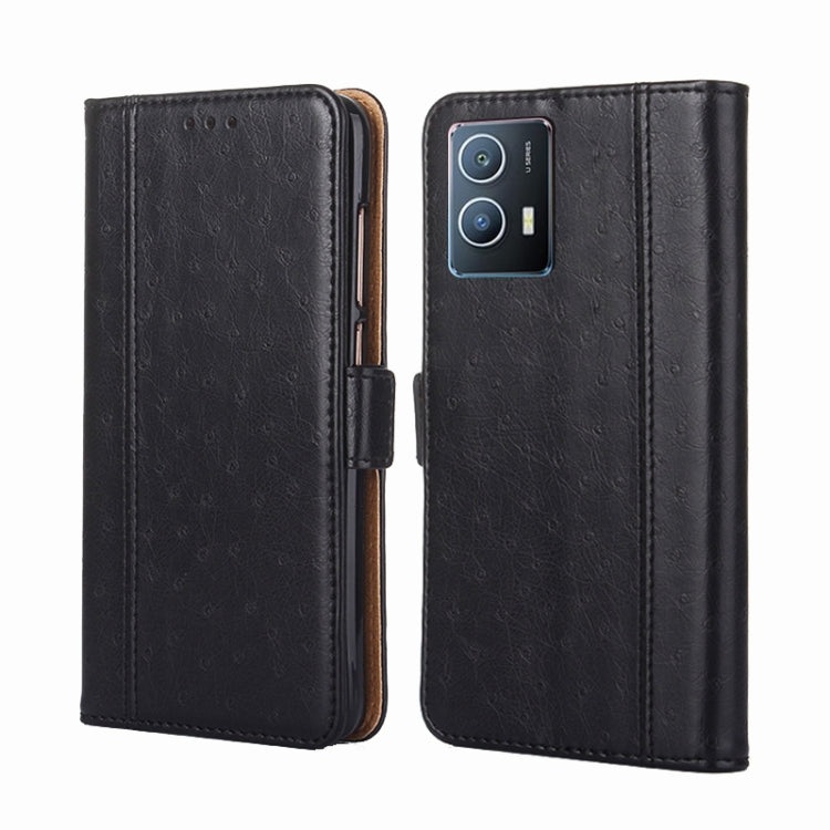 For vivo iQOO U5 Ostrich Texture Horizontal Flip Leather Case