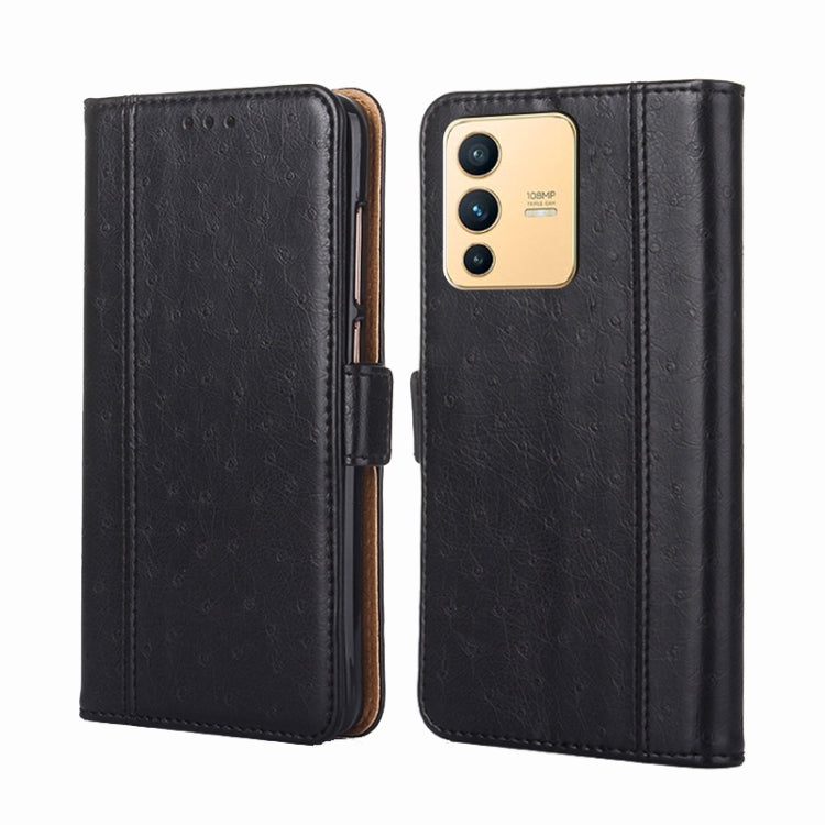 For vivo S12 / V23 5G Ostrich Texture Horizontal Flip Leather Case