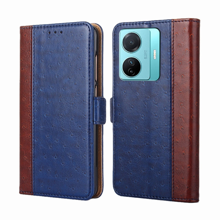 For vivo S15e / T1 Snapdragon 778G Ostrich Texture Horizontal Flip Leather Case