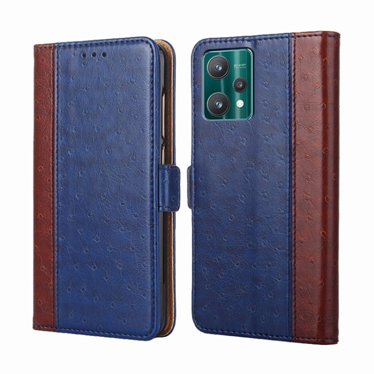 For OPPO Realme 9 Pro Ostrich Texture Flip Leather Case