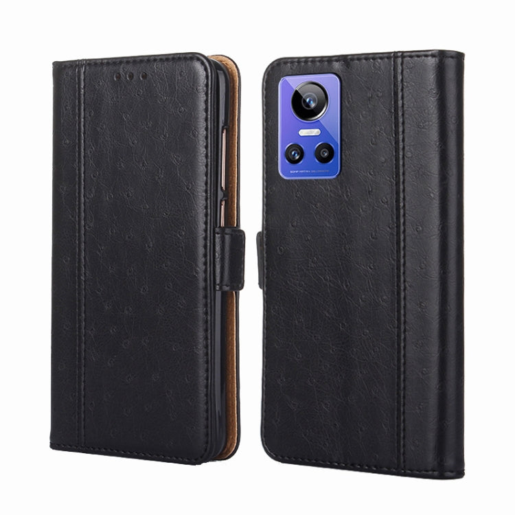 For OPPO Realme GT Neo3 Ostrich Texture Flip Leather Case