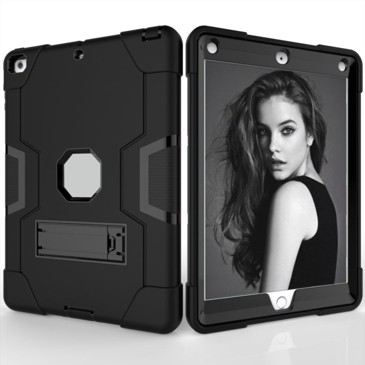 For iPad 4 / 3 / 2 Silicone + PC Protective Case with Stand